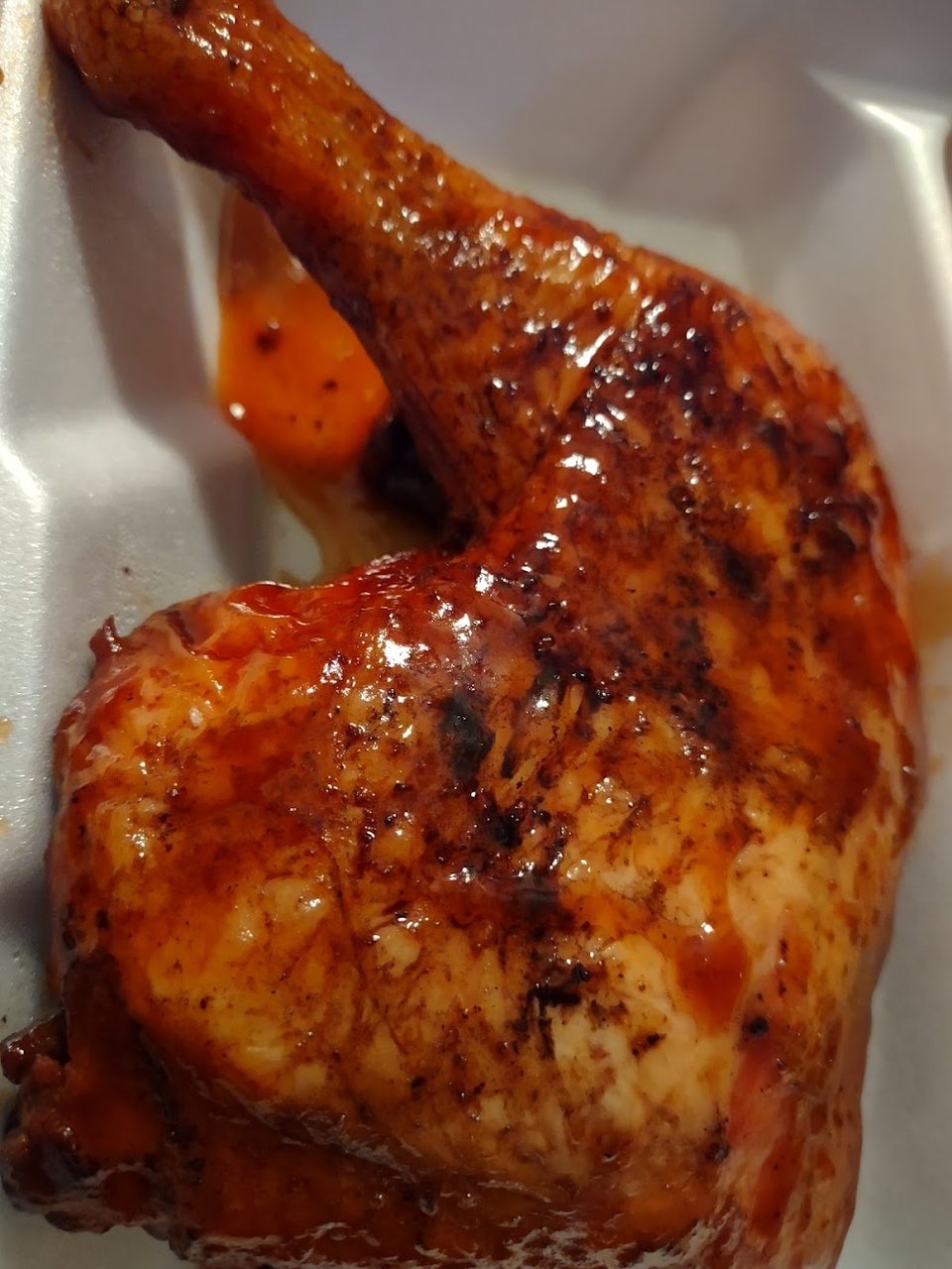 Grilled BBQ Leg Quarter