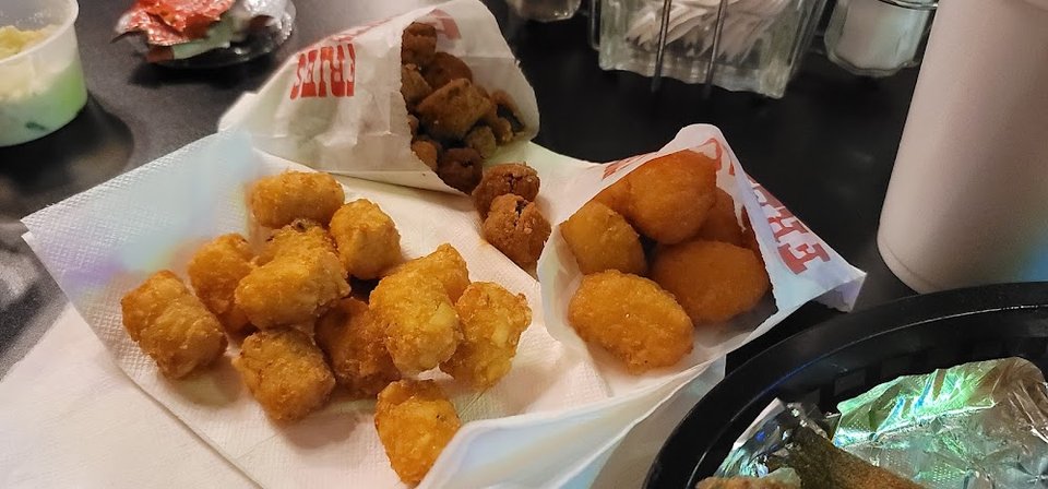 Okra Tater Tots Corn Nuggets