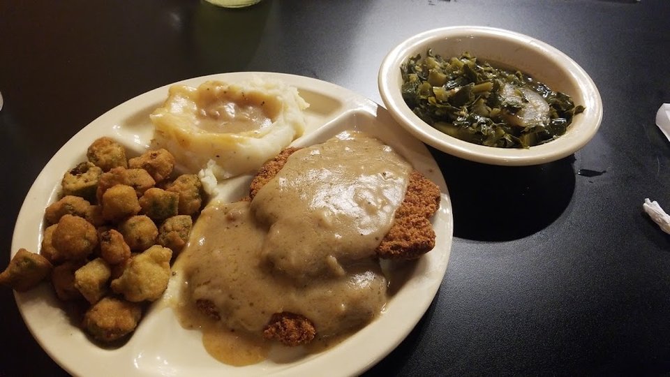Gizzards or Country Fried Steak